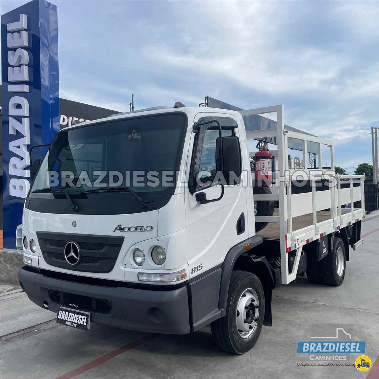 CAMINHAO MERCEDES-BENZ MB 815 Gaiola de Gás 3/4 4x2 Brazdiesel Caminhões JOINVILLE SANTA CATARINA SC